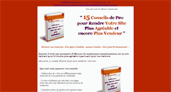 Desktop Screenshot of 15conseils-de-pro.forcepositive.fr